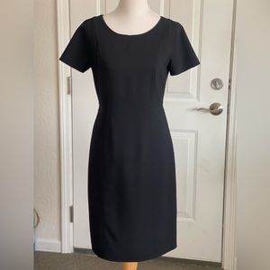 Talbots Black Fitted Dress Sz 6